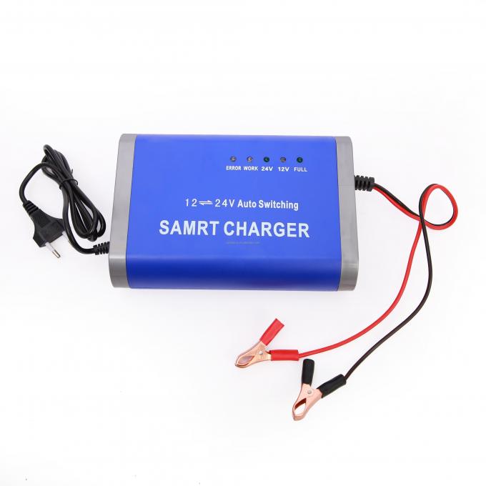 125W Output Power Full Automatic 12V-24V 8A Digital LCD Display Battery Charger Power Puls Repair Chargers Wet Dry Lead 0