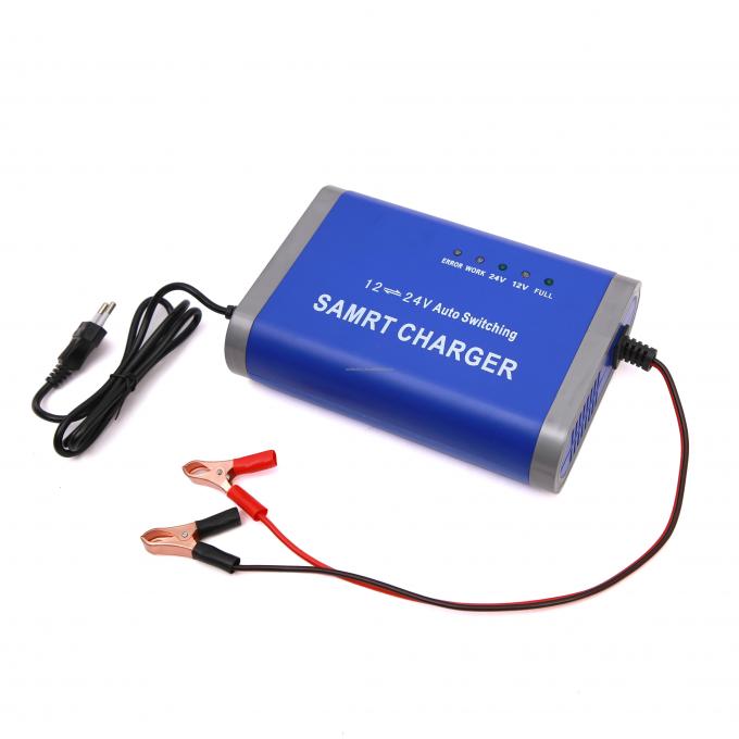 125W Output Power Full Automatic 12V-24V 8A Digital LCD Display Battery Charger Power Puls Repair Chargers Wet Dry Lead 3