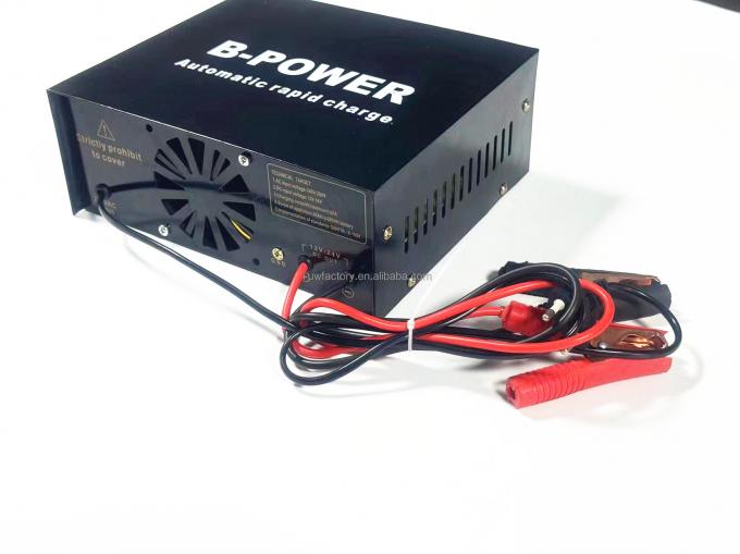 Fast Charger 12V 24V 10A STD GEL AGM Automobile Smart Lead Acid Battery Charger with LCD Display For Car Motorcycle 4